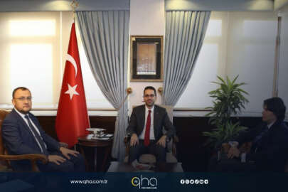 Ukrayna Büyükelçisi Bodnar'dan Dışişleri Bakanlığına ziyaret