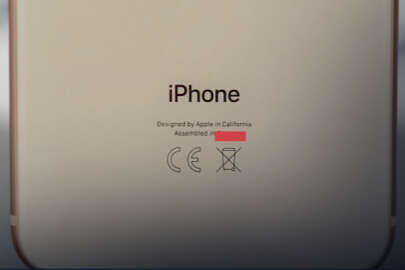 iPhone’larda artık Made in China yazmayacak