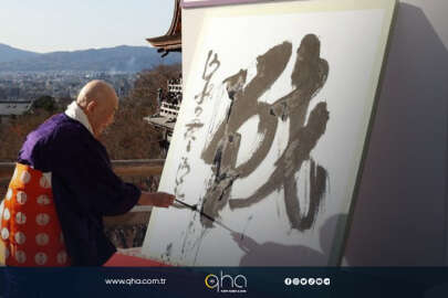 Japonya'da 2022'yi yansıtan yazı karakteri "savaş" oldu