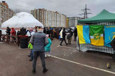 Kazakistan Büyükelçiliğinin desteği ile Buça'da "Yenilmezlik Yurdu" kuruldu
