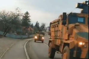 Türkiye'den Ukrayna'ya giden Kirpi zırhlı araçları cephe yolunda