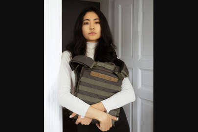 Kazakistanlı girişimci, Ukrayna ordusu ve siviller için kurşun geçirmez yelek üretiyor