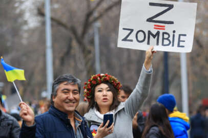 Kazakistan'da Rus propagandasına geçit verilmedi!