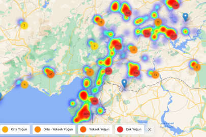Depremzedelere ulaşmak için afet haritası hazırlandı