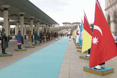 Türk Devletleri Teşkilatı Olağanüstü Zirvesi'nde Türk tarihi teması