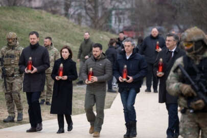 Slovakya, Hırvatistan, Slovenya ve Moldova liderlerinden Buça ziyareti