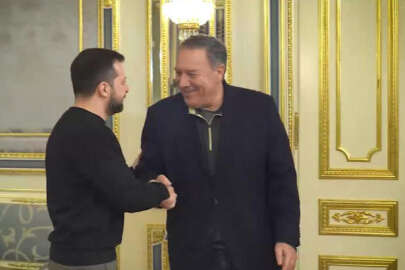 Ukrayna Cumhurbaşkanı Zelenskıy, eski ABD Dışişleri Bakanı Pompeo ile görüştü