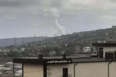 Kırım'da işgalci Ruslara ait S-300 havaya uçtu!