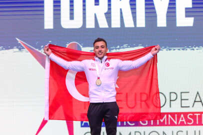Milli cimnastikçi Asil, Avrupa şampiyonu oldu