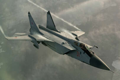 Rusya’da bir savaş uçağı düştü