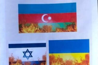 Ermenistan'da Azerbaycan ve Ukrayna karşıtı propaganda afişi dağıtıldı!