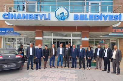 Ukrayna'nın Kamyanets Podilskıy kenti ile Konya Cihanbeyli Belediyesi arasında işbirliği anlaşması