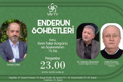 Enderun Sohbetleri'nde Kırım Tatar Sürgünü ve Soykırımının 79. yıldönümü konuşulacak