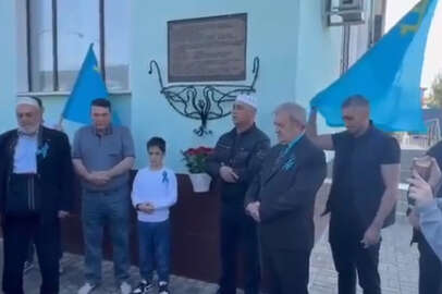 Kırım'ın Canköy kentinde Kırım Tatar Sürgünü ve Soykırımı kurbanları anıldı