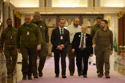 Zelenskıy ve Kırımoğlu, Suudi Arabistan'da temaslarda bulundu