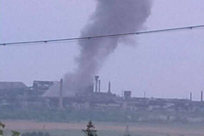Azovstal Çelik Fabrikası yakınında patlama!