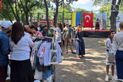 İstanbul’da Ukraynalı çocuklar için yardım etkinliği yapıldı