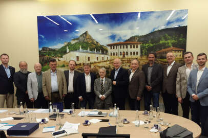 Çekya Senatosu heyeti, KTMM'yi ziyaret etti