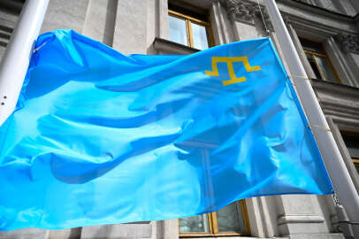 Kıyiv'de Kırım Tatar Milli Bayrak Günü kutlandı