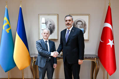 Kırımoğlu, Dışişleri Bakanı Hakan Fidan ile görüştü