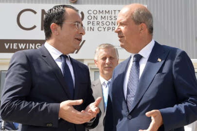 KKTC ve GKRY Cumhurbaşkanları, Kayıp Şahıslar Komitesi Laboratuvarını ziyaret etti