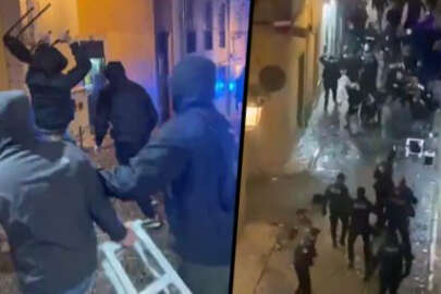 Atina'da Yunan ve Hırvat taraftarlar arasında kavga: Bir ölü