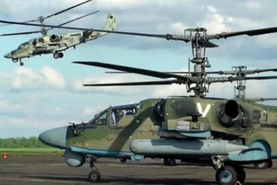 Ukrayna ordusu, bu sabah 2 Rus helikopterini düşürdü