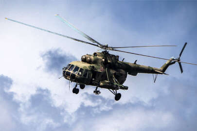 Rusya'da FSB'ye ait helikopter düştü!