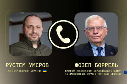 Ukrayna Savunma Bakanı Umerov, AB Yüksek Temsilcisi Borrell ile görüştü