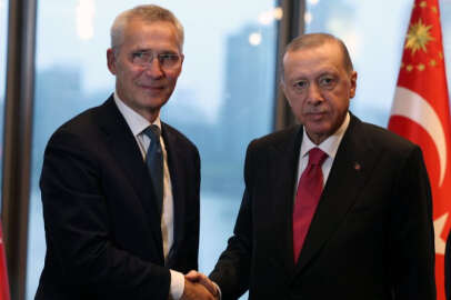 Erdoğan, Stoltenberg ile bir araya geldi