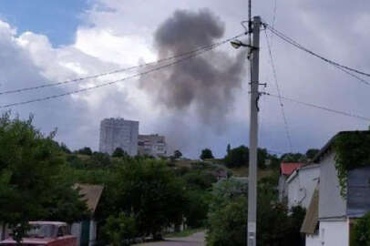 İşgal altındaki Tokmak'ta patlama sesleri!