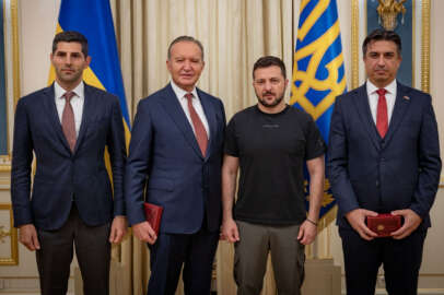Ukrayna'dan Büyükelçi Güldere'ye 2. Derece Liyakat Nişanı