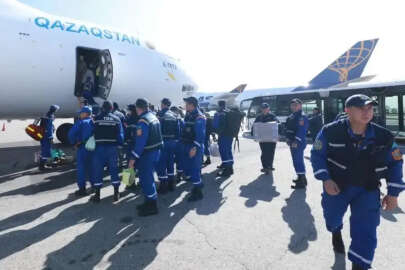 Kazakistan arama kurtarma ekipleri Afganistan'a gidiyor