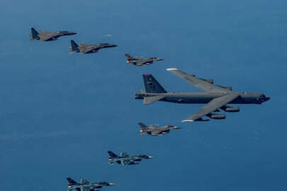 ABD, Japonya ve Güney Kore'den ilk ortak hava tatbikatı!