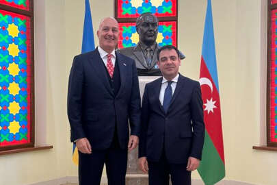 Türkiye'nin ve Azerbaycan'ın Kıyiv Büyükelçileri bir araya geldi