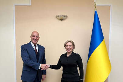 Kıyiv Büyükelçisi Bilgen, Ukrayna Başbakan Yardımcısı Vereşçuk ile görüştü