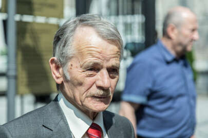 Kırım Tatarlarının milli lideri Mustafa Abdülcemil Kırımoğlu: Kırım'ın işgali sırasında yaklaşık on bin Kırım Tatarı Kıyiv'e taşındı