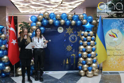 Ukrayna Büyükelçiliği ve Ukrayna Derneği, "Noel Büyüsü" etkinliği düzenledi