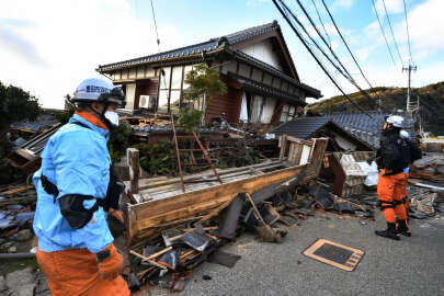 Japonya'daki depremde ölü sayısı 64'e yükseldi