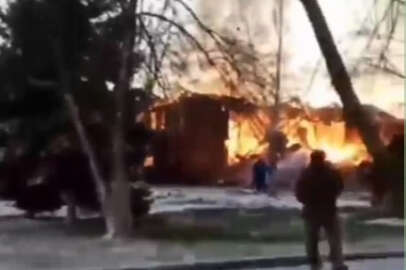 Çeçenistan'daki Rus karargahında yangın!