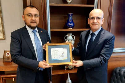 Ukrayna Büyükelçisi Bodnar, Hazine ve Maliye Bakanı Şimşek ile görüştü