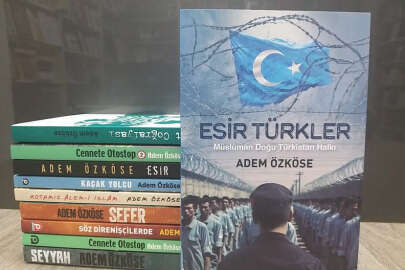 Özköse’nin Doğu Türkistan’da yaşananları anlattığı yeni kitabı yayımlandı