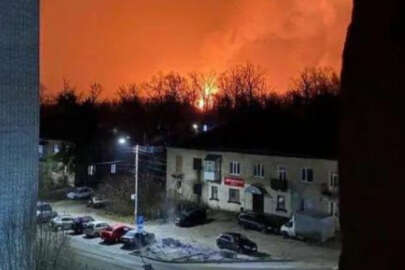 Ukrayna, Rusya'daki barut fabrikasını İHA ile vurdu!