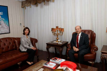 Cumhurbaşkanı Tatar'dan BM temsilcisiyle peş peşe görüşme