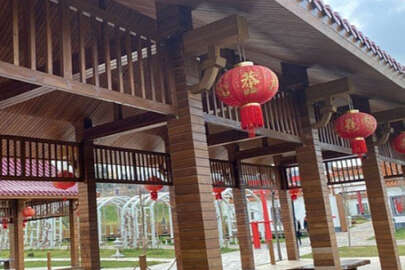 Gaziantep'te soykırımcı Çin'in parkı açıldı