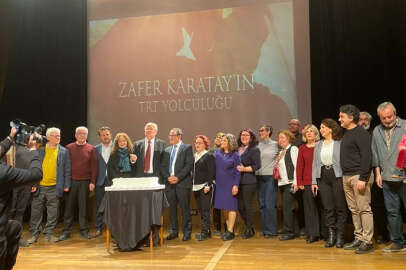 TRT'den emekliliğe ayrılan Zafer Karatay için Ustaya Saygı etkinliği düzenlendi
