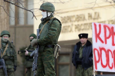 Kırım'da silahların gölgesindeki sözde referandumun 10. yılı