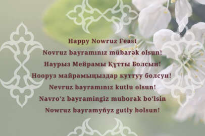 Türk Devletleri Teşkilatından Nevruz Bayramı kutlama mesajı