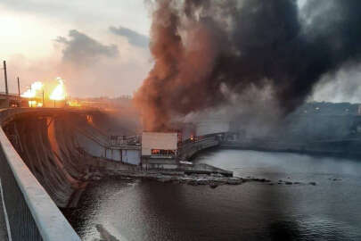 Rusya, Ukrayna’nın en büyük hidroelektrik santralini füzeyle vurdu