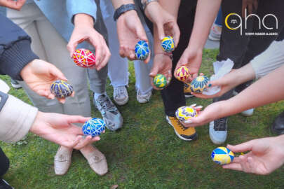 İstanbul'da Ukrayna'nın geleneksel yumurta süsleme sanatı tanıtıldı